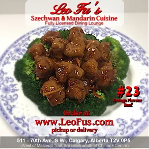 23. 陈皮牛 Orange Flavour Beef